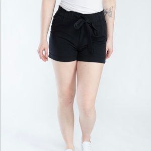 KISMET paper bag waist shorts XS